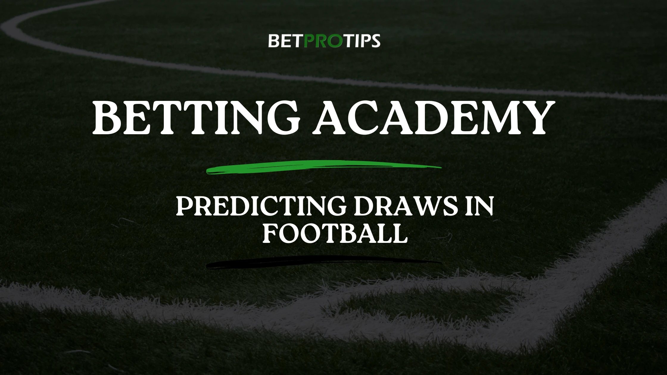 10 minutes Draw Prediction in football How to predict 10 minutes Draw 