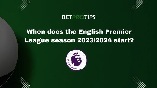 english premier league season 2023/2024