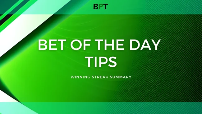 bet of the day tips summary