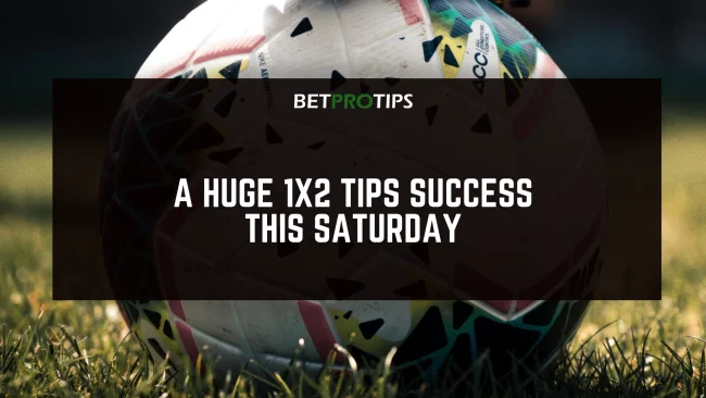 huge 1x2 tips success