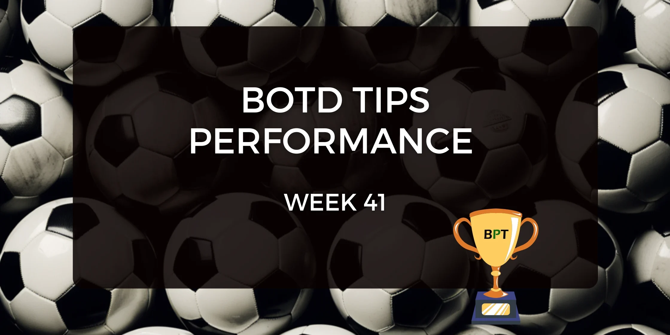 week 41 bet of the day