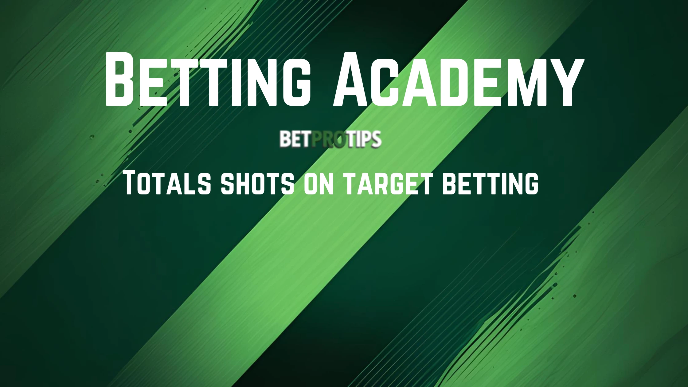 total shots on target guide