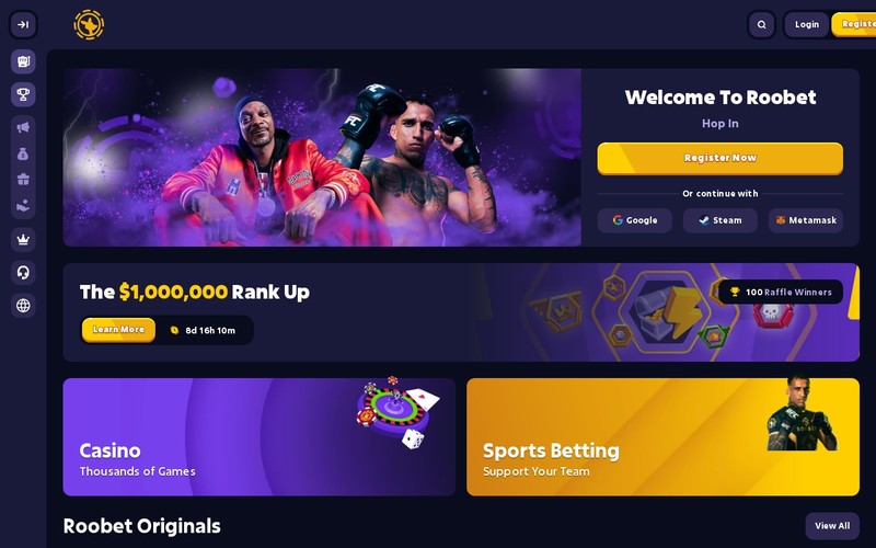 roobet homepage roobet homepage