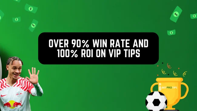 over 90% win rate on vip