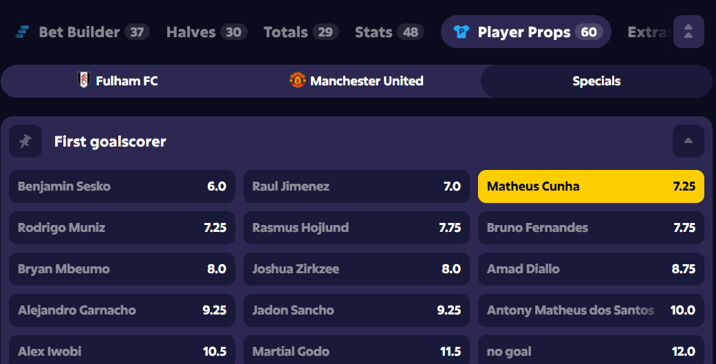 first goalscorer
