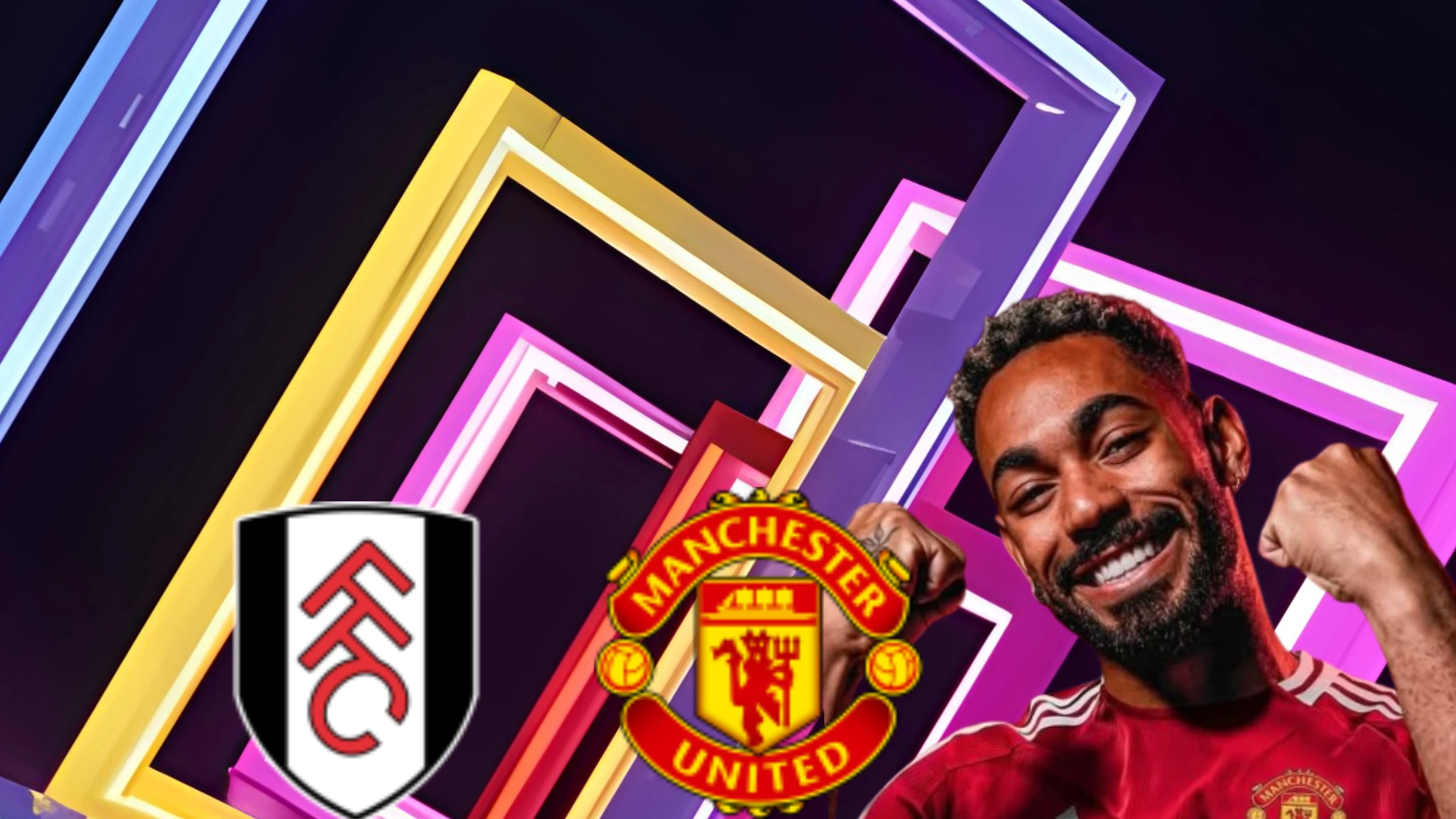 Fulham gegen Manchester United Matheus Cunha Fulham gegen Manchester United Matheus Cunha