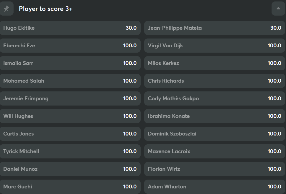player to score hattrick