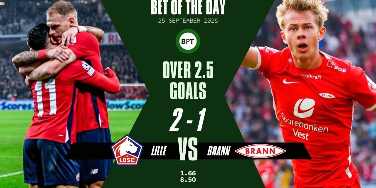 bet of the day lille brann