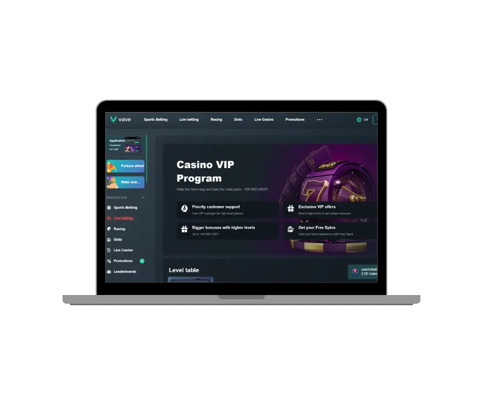 vave vip program