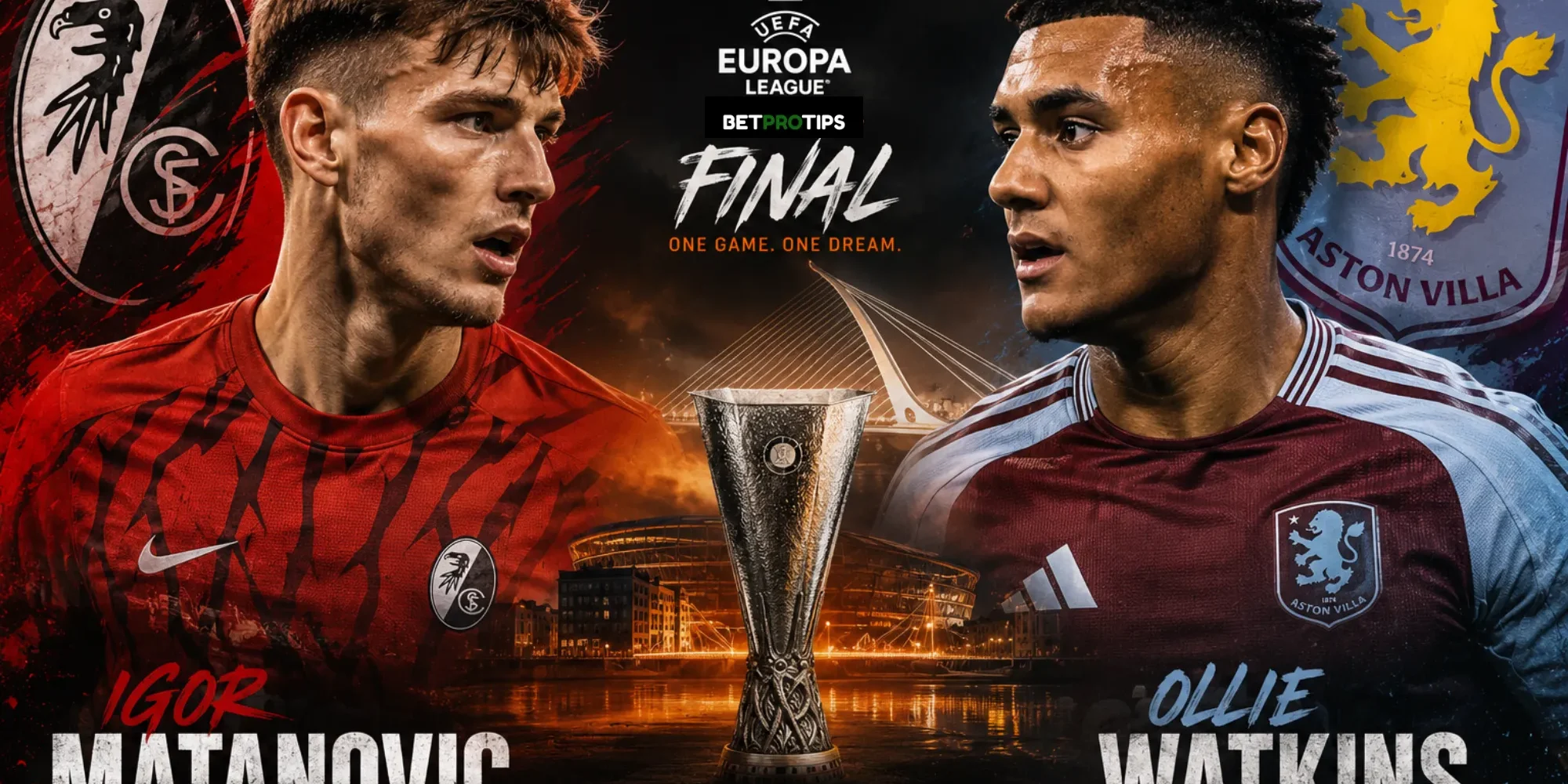 Freiburg vs aston villa europa league final