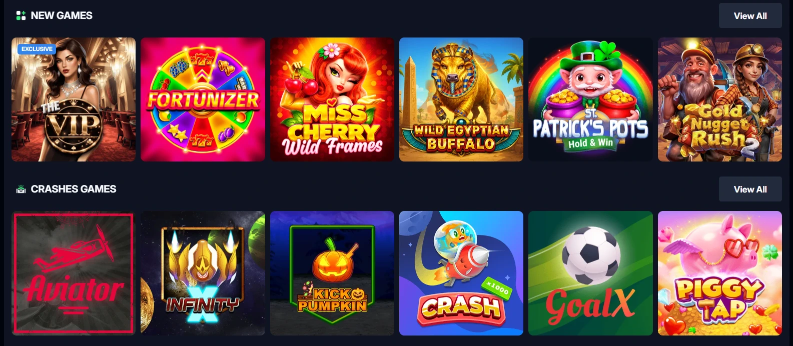 slot games on onluck casino